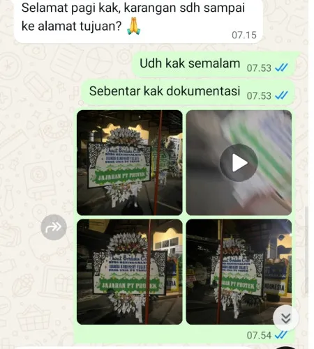Pengiriman Papan Bunga Selamat Batuan Kaler Sukawati