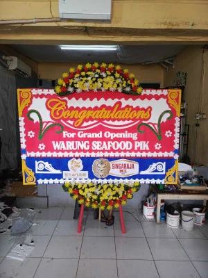 Papan Bunga di Batuan Kaler Sukawati